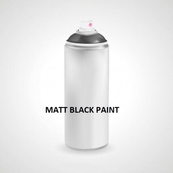 SATIN BLACK PAINT Aerosol 400ml SATIN-BLACK