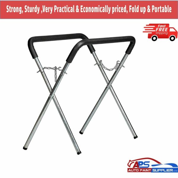 FMT Stand Body shop Bumper Wing Bonnet Painting Prep Panel Trestle Trestle STAND