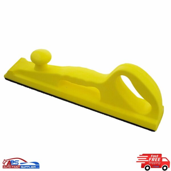 2x Long Hard Sanding Rubbing Block 70x400mm Hook&Loop Hand Sander FREE DELIVERY FMT2095