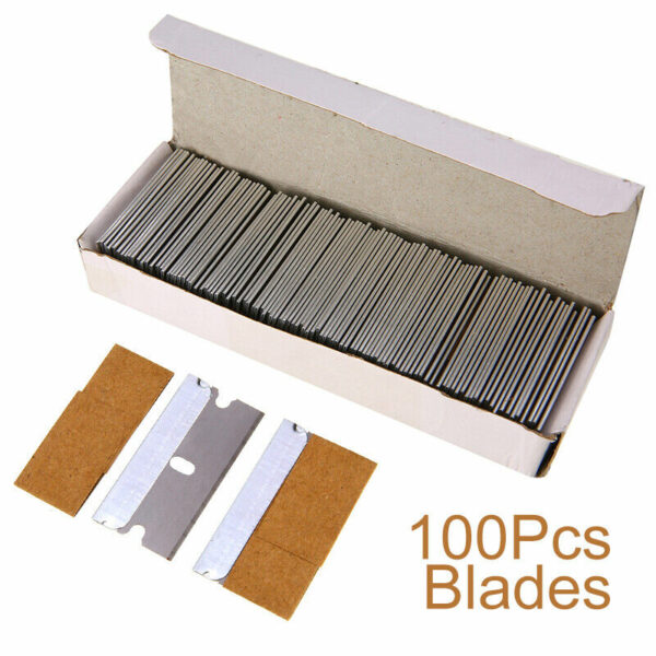 Single Edge Blades, Steel, 100pcs Per Pack BLADES
