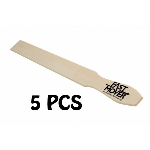 Paint Mixing Stick, Wooden 300 x 254 x 3mm, 5pcs STICKS