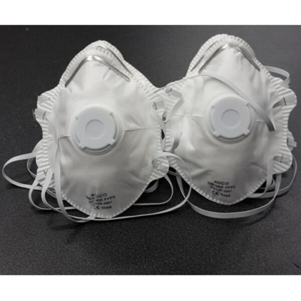 DISPOSABLE DUST MASK WITH VALVE (10 PCS) DM106X