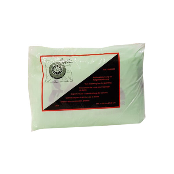 Tyre masking for rim painting Tyre masking for rim painting