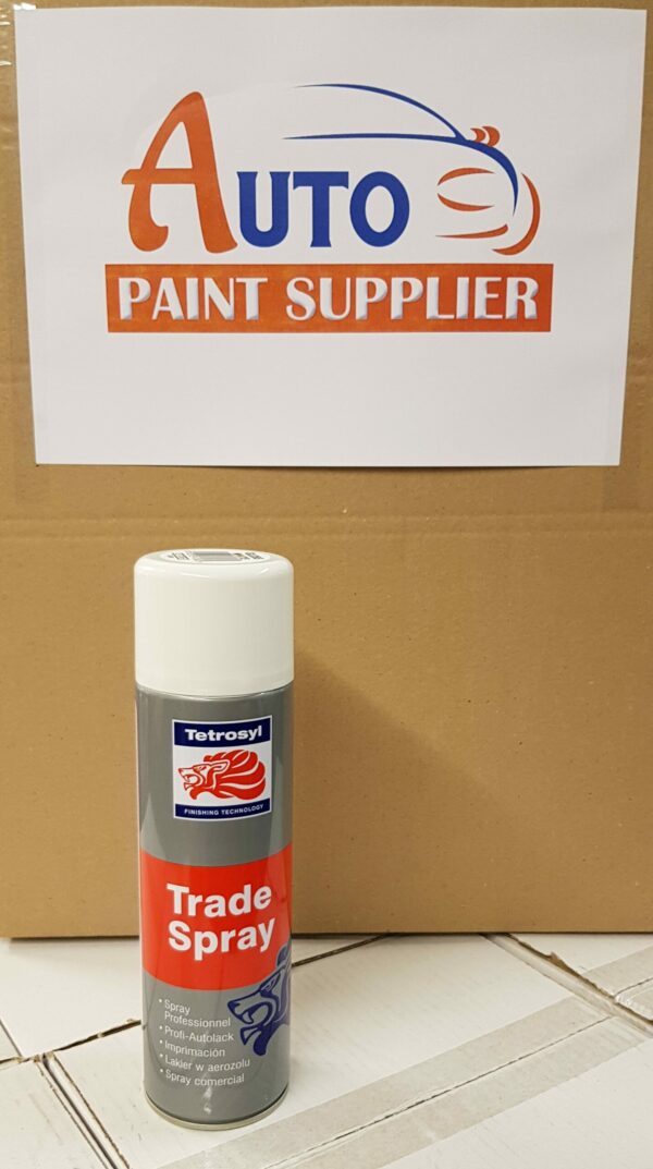Tetrosyl White 500ml Trade Spray Paint Tetrosyl White 500ml Trade Spray Paint