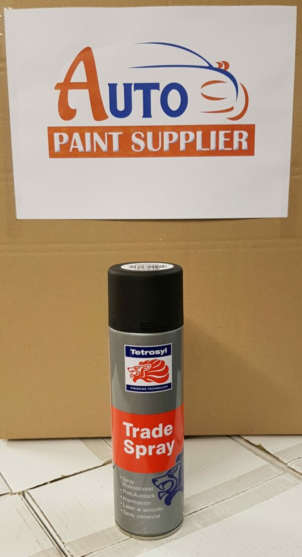 Tetrosyl Trade Spray Aerosol matt black 500ml Tetrosyl Trade Spray Aerosol matt black 500ml