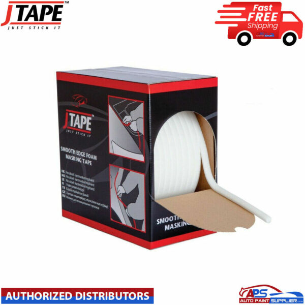 JTAPE SMOOTH EDGE FOAM MASKING TAPE 13mm X 50m JTAPE SMOOTH EDGE FOAM MASKING TAPE 13mm X 50m
