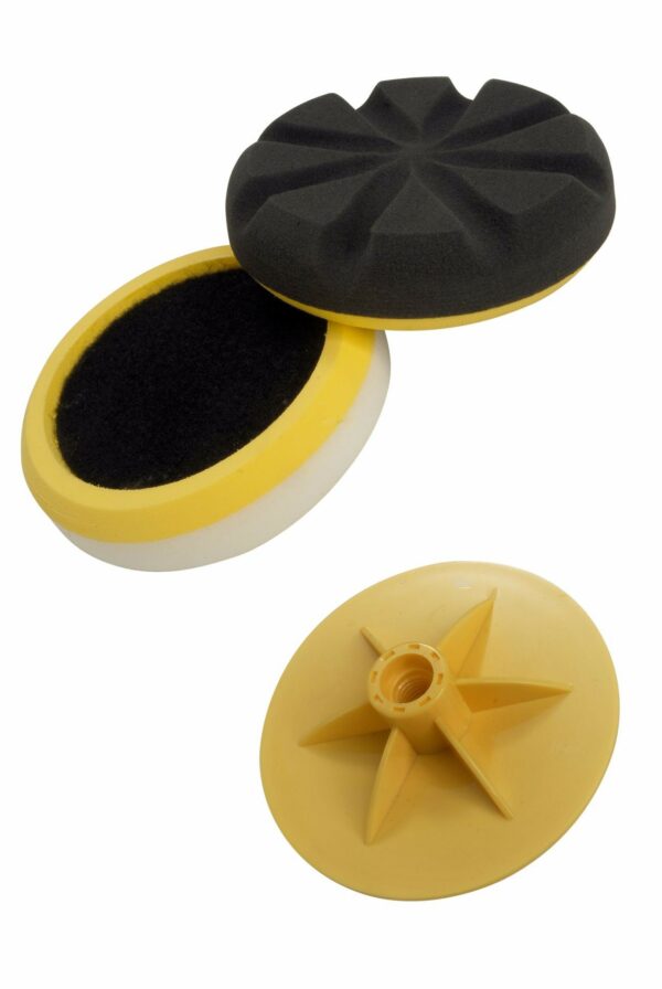 Fast Mover Compounding & Polishing Pad Kit, 150mm, 3pcs FMT6071