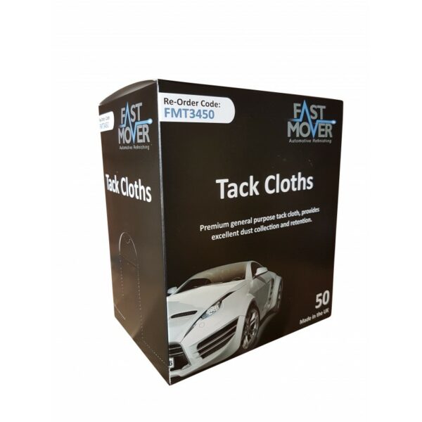 Fast Mover Tools, Tack Cloths in Dispenser Box, 50pcs fmt3450