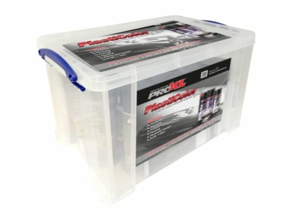 PROXL'' PLASTICOLOR PLASTIC AND BUMPER TRIM COLOUR AEROSOL PAINT REPAIR KIT PROPC5KIT