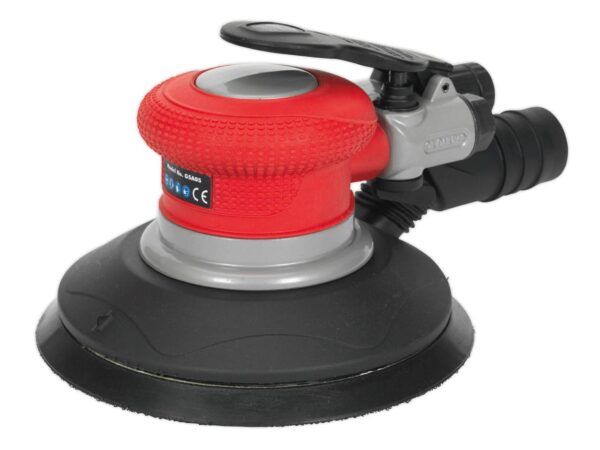 Sealey GSA05 Air Palm Random Orbital Sander Ø150mm Dust-Free SEALEY GSA05