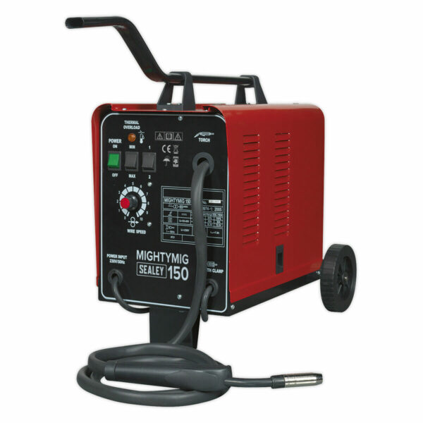 Professional Gas/No-Gas MIG Welder 150Amp 230V Professional Gas/No-Gas MIG Welder 150Amp 230V