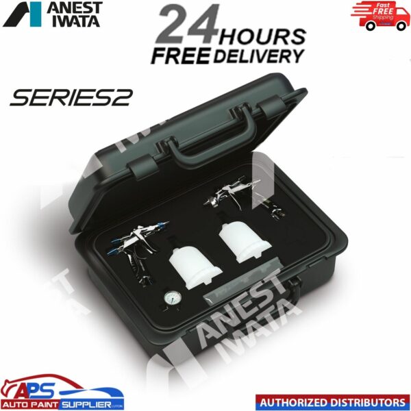 ANEST IWATA SERIES2 SUPERIOR KIT NON DIGITAL - WS400 1.3HD & LS400 1.3ET Model: 130338A0SS