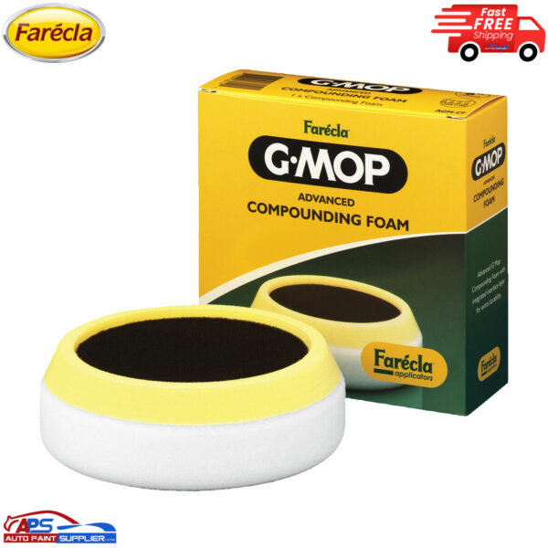 Farecla G-Mop Advanced Cutting Compounding Foam 6" 150mm Hook & Loop Model G-Mop