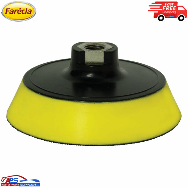 G Mop Farecla Back Plate for 6" Farecla Pads-[Hook & Loop]-14mm Model G Mop