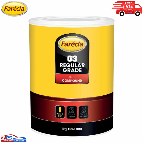 G3-1000 FARECLA REGULAR GRADE PASTE CUTTING COMPOUND-1KG Model G3-1000
