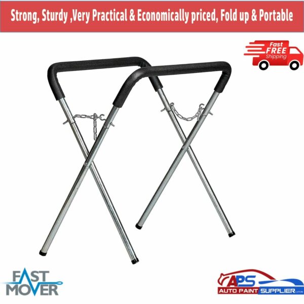 Body shop Bumper Wing Bonnet Painting Prep Panel Trestle Trestle Stand FMT Model FMT