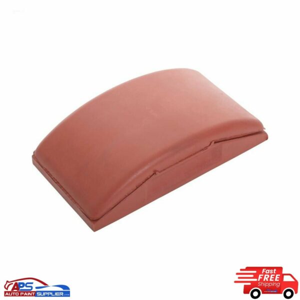 RUBBER SANDING BLOCK Flat Hand Rubbing /Flattening Wet Dry Sand Paper 125mm x 70 Model FMT9099