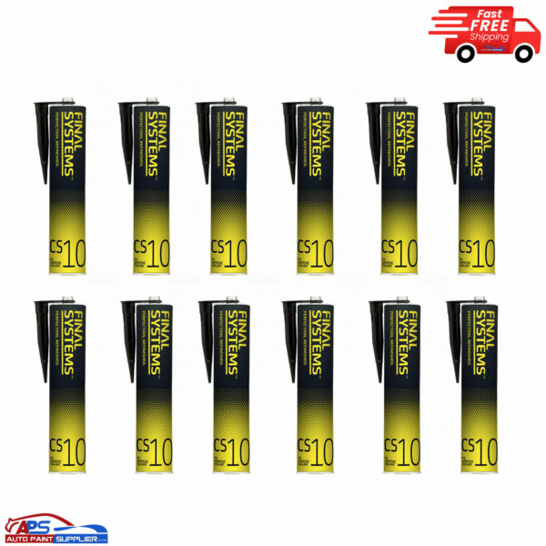 12x CS10B Final Systems Perfections Refinished PU Adhesive Sealant 300ml Model CS10B