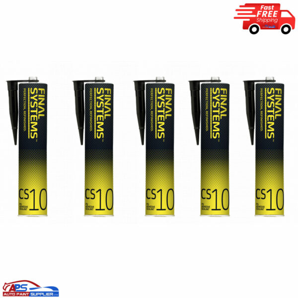 5x CS10B Final Systems Perfections Refinished PU Adhesive Sealant 300ml Model CS10B