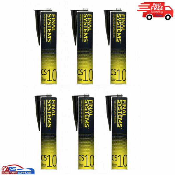 6x CS10B Final Systems Perfections Refinished PU Adhesive Sealant 300ml Model CS10B