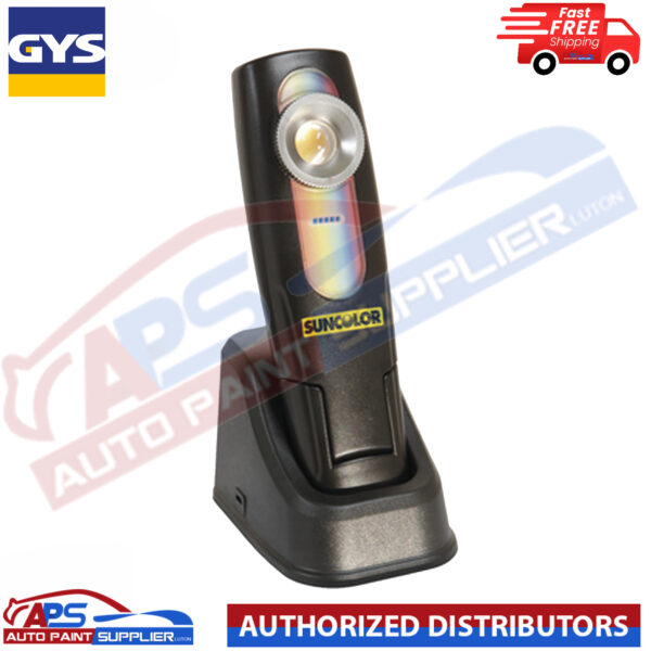 GYS 058477 LED LAMP SUNCOLOR PORTABLE - CAR PAINT COLOUR CHECK LIGHT VALETING Model 058477