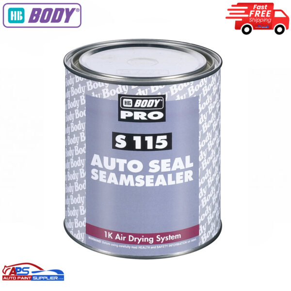 HB Body S115 Autoseal Brushable Seamsealer Grey 1kg Model 1150700009