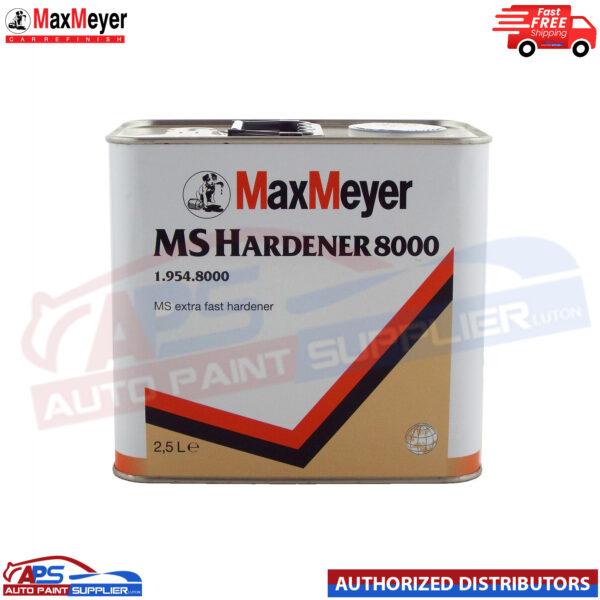 Max Meyer MS Hardener 8000 2K Extra Fast 2.5ltr Acrylics Products Paint Hardener Model: 1.954.8000