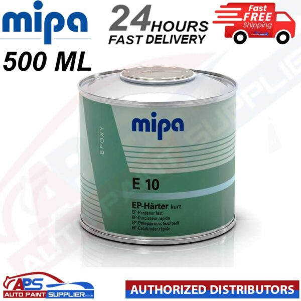 MIPA E10 FAST EP EPOXY HARDENER 500ML - FOR EP GRUNDIERFILLER - FAST DELIVERY Model: 236800000