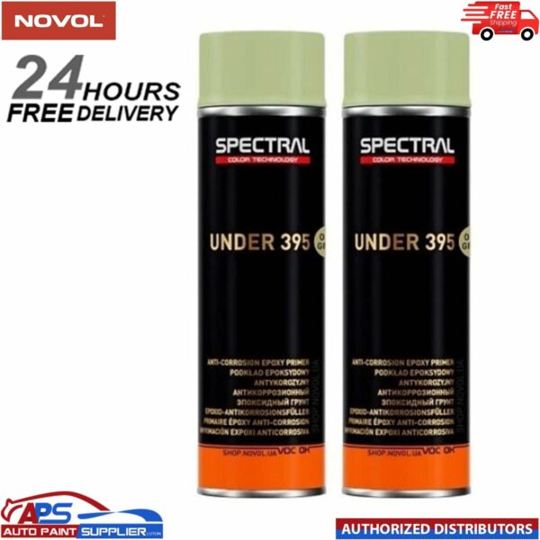 2x Novol Spectral Under 395 Olive Green epoxy primer - FAST DELIVERY Model: 300010165