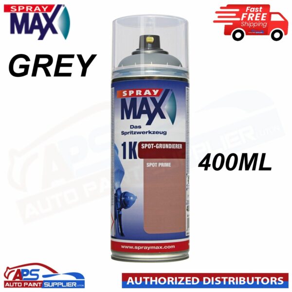 SPRAYMAX 680018 1K SPOT ETCH PRIMER AEROSOL 400ML slightly TRANSPARENT - GREY Model: SMA680018
