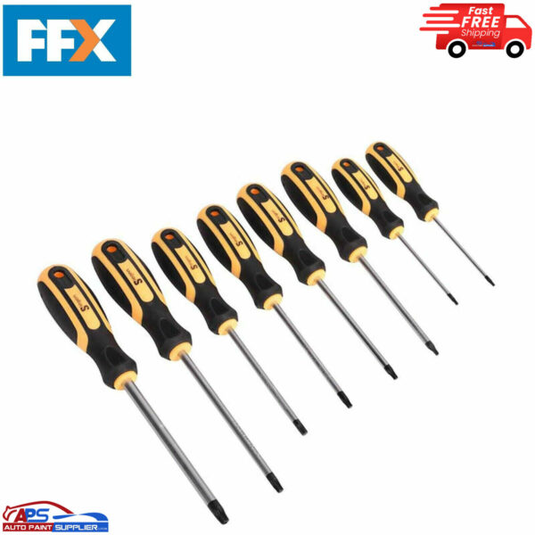 S0897 Siegen Torx (TX) Soft Grip Screwdriver Set - 8 Piece Model S0897