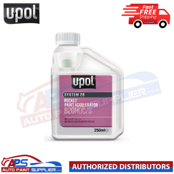 U-pol System 20 Rocket Paint Accelerator 250mle Bottle System 20 2OROC Model 20ROC/S