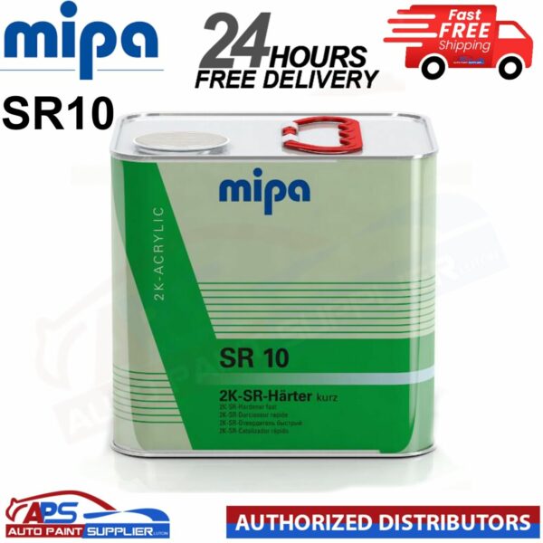MIPA 2K-ACRYLIC SR10 2K-SR 10 HARTER Fast Hardener 2.5 LITRE - FAST DELIVERY Model 237320095