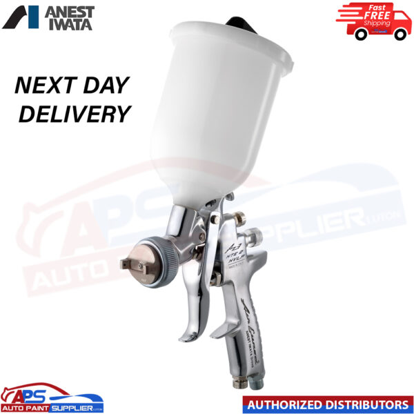ANSET IWATA AZ3 HTE-2 GRAVITY SPRAY GUN + CUP - 1.8m Model: W0SPG91AG18C