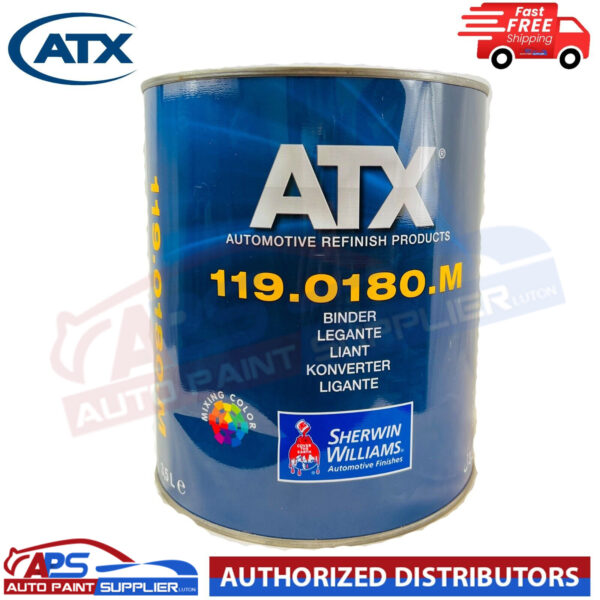 ATX Automotive Refinish Products Sherwin Williams Transparent 3.5ltr Model: 119.0180.M