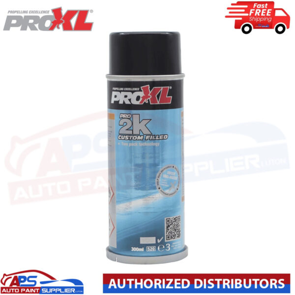 Pro XL 2K Aerosol Custom Filled 2K Pre-Gassed Aerosol (300ml) Model: PRO 2K CUSTOM FILLED