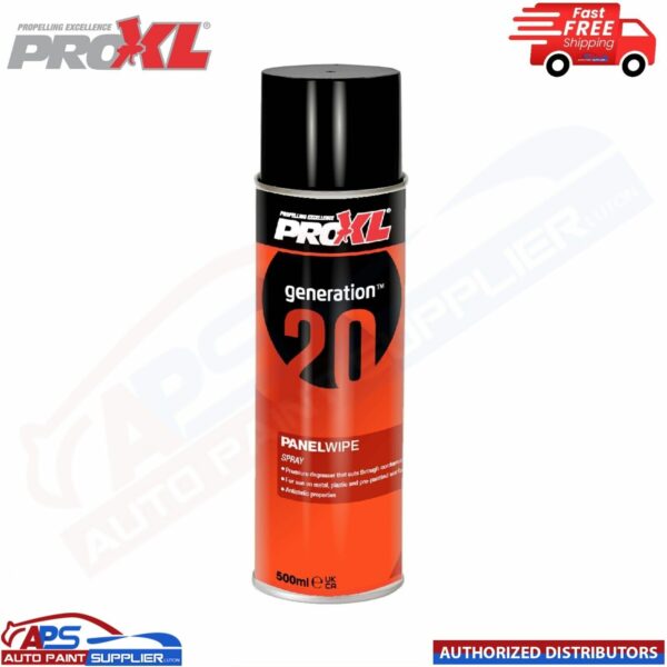 Pro XL Generation 20 Panel Wipe Degreaser Aerosol (500ml) Model PWG20-500