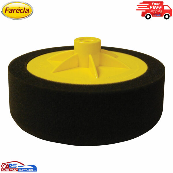 GMH618 Farecla G Mop 6" Black Finishing Head Thread G-MOP-14mm Model GMH618
