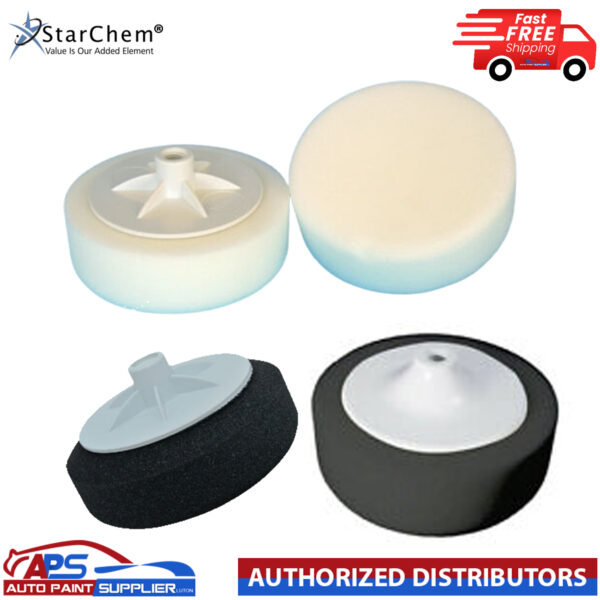 STARCHEM 6" COMPOUND HEAD PAD MOP 14MM - PACK OF 2 Model QWMF14