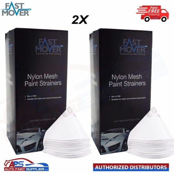 2XFast Mover 250x190 micron Fine Paper Paint Strainers Nylon Filter Mesh FMT5190 Model: FMT5190