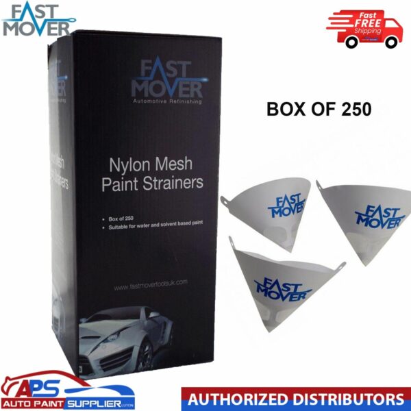 Fast Mover 250x190 micron Fine Paper Paint Strainers Nylon Filter Mesh FMT5190 Model FMT5190