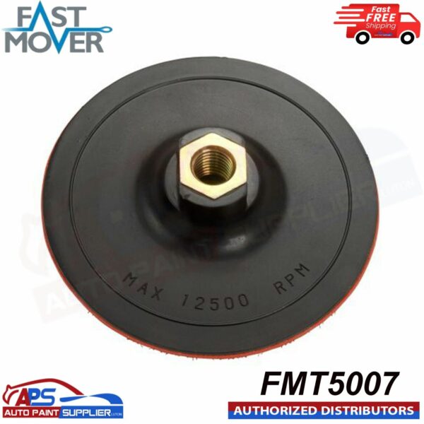 FAST MOVER TOOLS (FMT5007) BACKING PLATE, 115MM HOOK & LOOP, M14 THREAD Model FMT5007