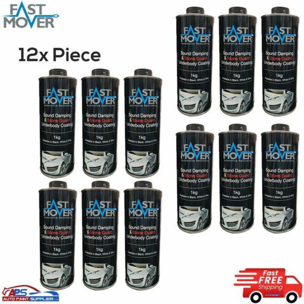 12X FMT5015 OVERPAINTABLE SOUND DAMPING & STONE GUARD UNDERBODY COATING SCHULTZ Model FMT5015
