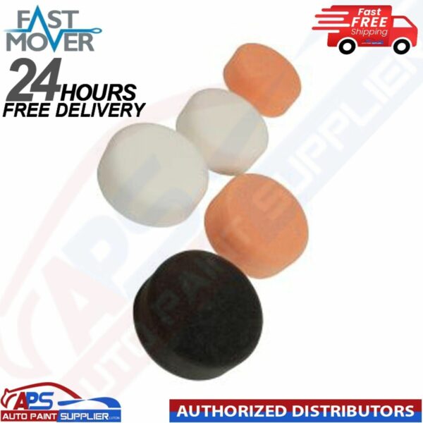 FAST MOVER FMT6685 COMPOUNDING/POLISHING PAD KIT - 75MM X 30MM, 10PCS Model: FMT6685