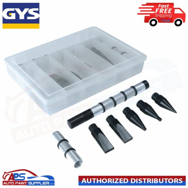 GYS Kit Set Of 6 Pencil Punches Punch Car Body Workshop Repairing - GYS 052888 Model: 052888