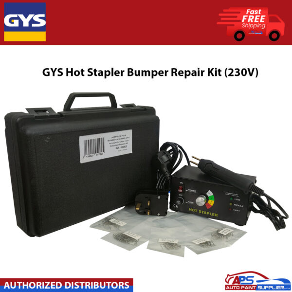 GYS HOT STAPLER FOR BUMPER SPOILER DASHBOARD HEADLIGHTS REPAIR KIT (230V) SYSTEM Model gys-staple
