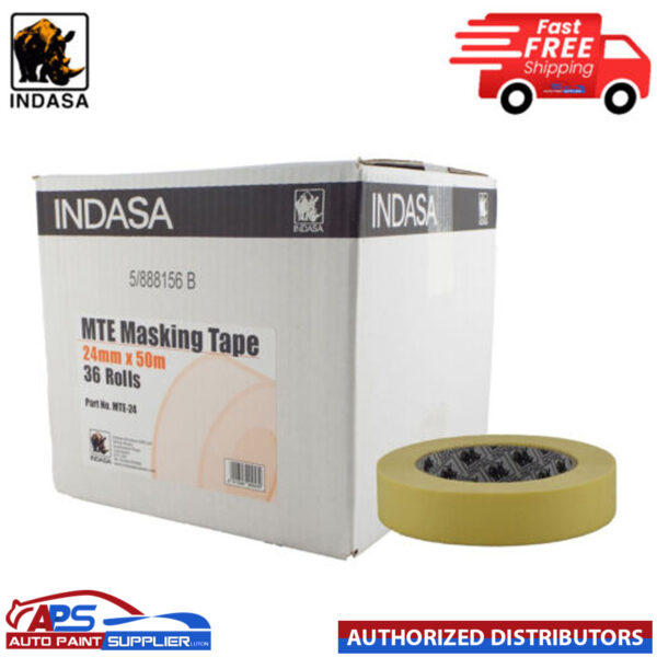 INDASA MASKING TAPE 24MM PK36 Model INDMTE24