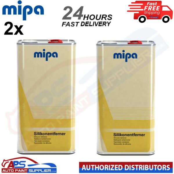 2X MIPA SILICONE REMOVER Silikonentferne PANELWIPE DEGREASER 5LTR -FAST DELIVERY Model: 265050000