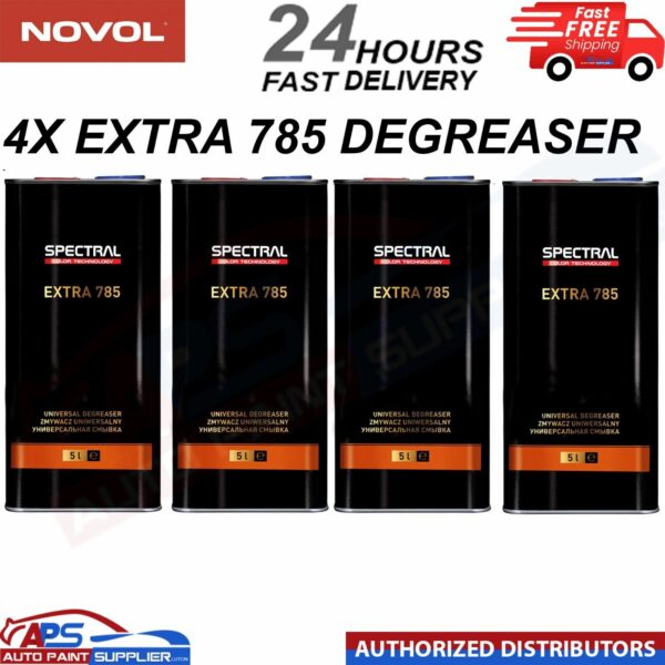 4 X NOVOL SPECTRAL EXTRA 785 UNIVERSAL DEGREASERS PANEL WIPE - FAST DELIVERY Model: 4 X 89046