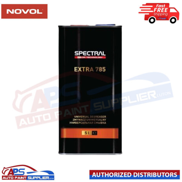 NOVOL 785 Anti-Silicone Pre-Paint Cleaner 5L SPECTRA-HIGH QUALITY PANEL WIPE Model: 89046